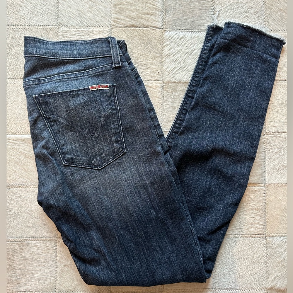 Hudson Jeans skinny ankle raw hem size 26